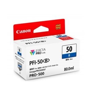 Canon 0543C001AA Canon PFI‑50 B Blue Ink Cartridge