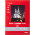 Canon 1686B022AA Canon SG‑201 A4 Photo Paper - 20 sheets