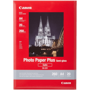 Canon 1686B022AA Canon SG‑201 A4 Photo Paper - 20 sheets