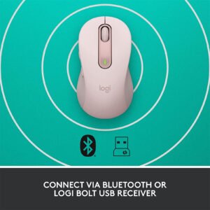 Logitech 910-006263 Logitech Signature M650 Medium Wireless Mouse - Rose