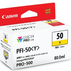 Canon 0537C001AA Canon PFI‑50 Y Yellow Ink Cartridge