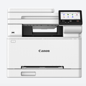 Canon 6928C003AA Canon imageCLASS MF667Cx Colour Laser Printer with Fax (5" Touchscreen LCD, Wi-Fi 802.11 b/g/n, Wired Gigabit Network, 50‑Sheet Single-Pass DADF)