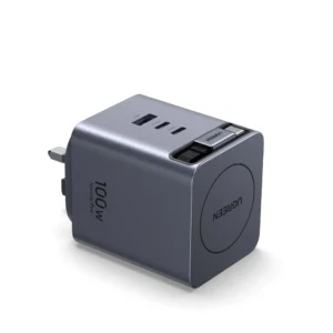 UGREEN 65829 UGREEN X616_65829 100W GaN Charger w/retractable 0.7m cable (3C1A)
