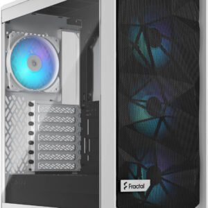 Fractal Design FD-C-MES2C-08  Meshify 2 Compact RGB White TG Clear Tint