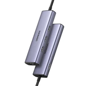 UGREEN 15598 UGREEN CM512 6-in-1 USB-C Adapter (HDMI 4K@30Hz, 100W PD, RJ45, USB 3.0)