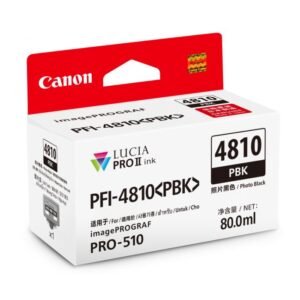 Canon 6765C001AA Canon PFI‑4810 PBK Photo Black Ink Cartridge