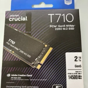 Crucial CT2000T710SSD8 Crucial® 2TB T710 PCIE Gen5 NVMe™ 2280 M.2 SSD