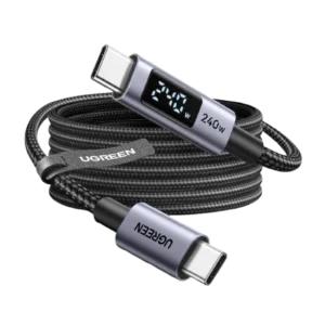 UGREEN 65867 UGREEN L530_65867 240W USB-C to USB-C PD Fast Charging Cable, 2m with Display