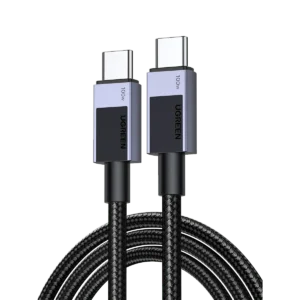 UGREEN 70427 UGREEN US316 USB-C To USB-C 1M Black 100W Data Cable (Braided)