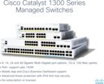 Cisco Catalyst 1300X 8-port 5GE, 16-port GE, UPoE, 4x10G SFP+ (C1300X-24NGU-4X)