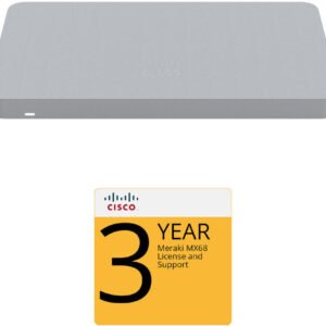 Cisco Meraki MX68 Router/Security Appliance (MX68)